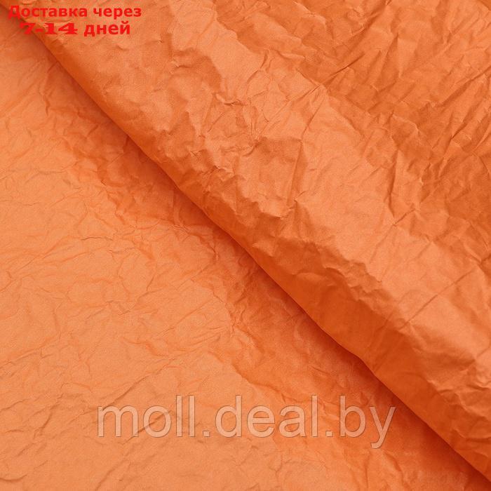 Бумага упаковочная "Эколюкс", оранжево-жёлтый, 0,67 x 5 м - фото 4 - id-p226885480