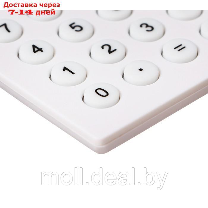 Калькулятор карманный 8-разрядов ErichKrause PC-987 Classic, белый - фото 3 - id-p227079654