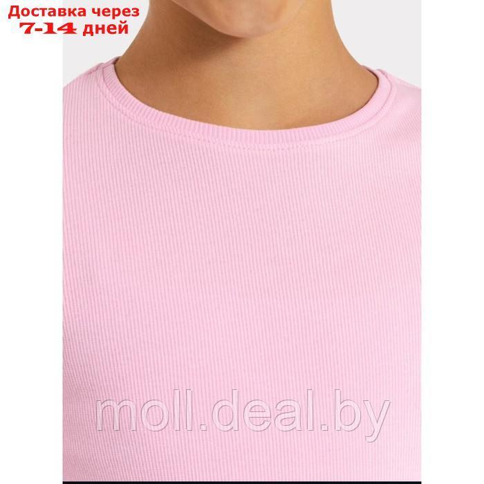 Лонгслив для девочки, цвет розовый, рост 110-116 см - фото 2 - id-p227087592