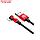 Кабель Baseus, MVP Elbow Type, Lightning - USB, 2 А, 1 м, угловой, красный, фото 3