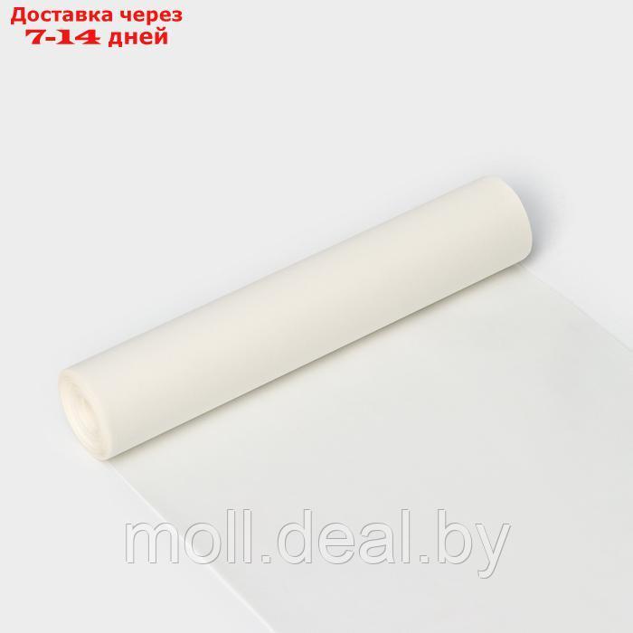 Пергамент силиконизированный Доляна, 28 см×50 м, белый, жиростойкий