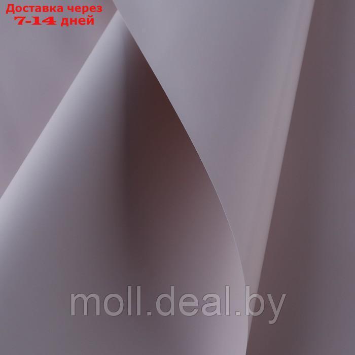 Плёнка для цветов упаковочная матовая "Тёпло-серый", 0.5 x 8 м - фото 2 - id-p226885487