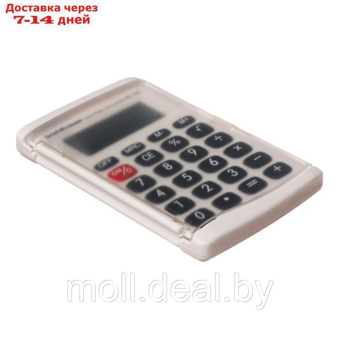 Калькулятор карманный 8-разрядов ErichKrause PC-131 Classic, белый - фото 3 - id-p227079655