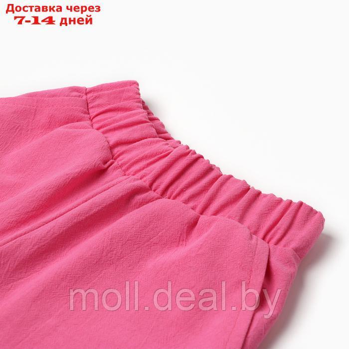 Костюм для девочки (рубашка и шорты) KAFTAN, р.30 (98-104), розовый - фото 8 - id-p227085619