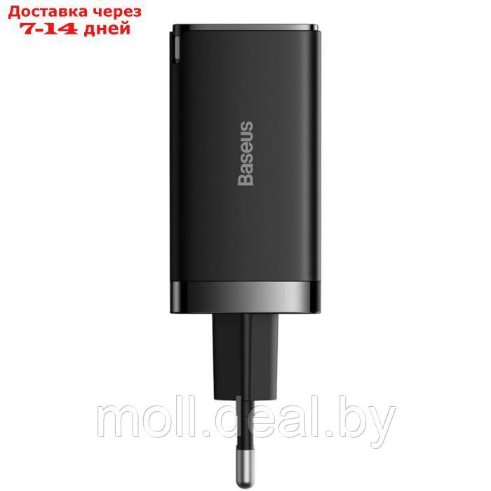 Зарядное устройство 65W Baseus GaN5 Pro Fast Charger 2C+U + Кабель Type-C 1m - фото 2 - id-p227090593