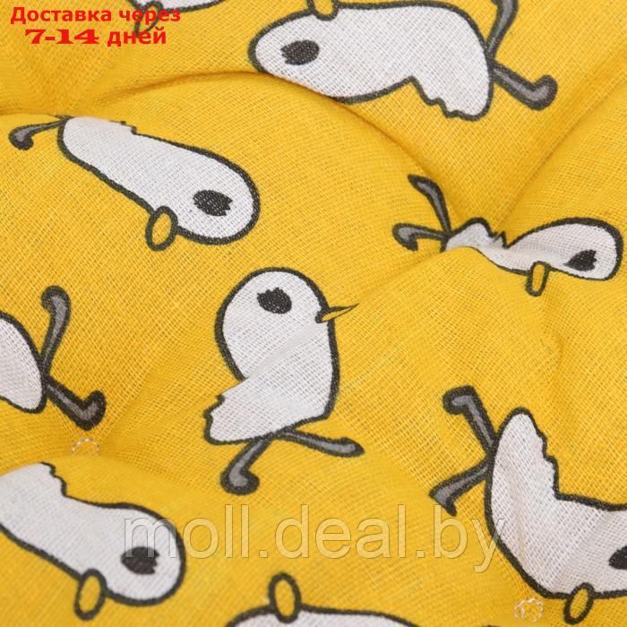 Лежак для животных "Утка", 50 х 50 х 10 см, жёлтый - фото 3 - id-p227091589
