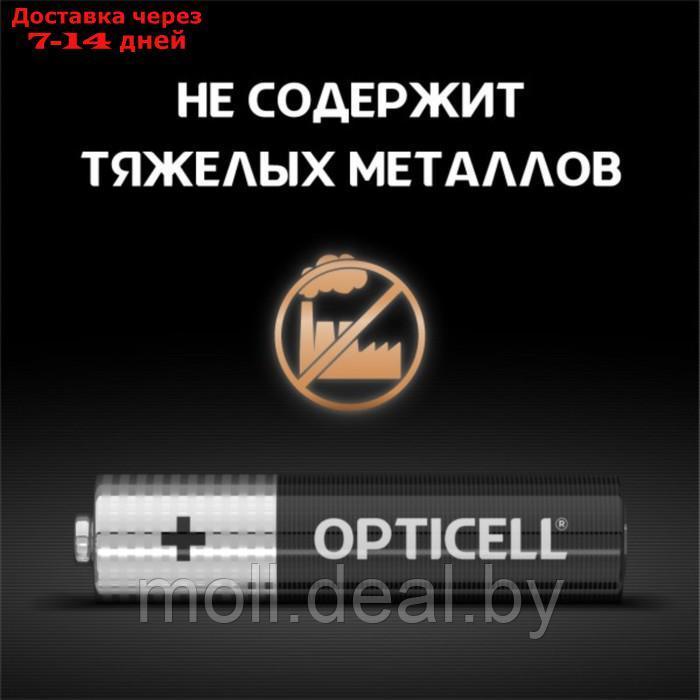 Батарейка алкалиновая OPTICELL, AAA, LR03-8BL, 1.5В, блистер, 8 шт - фото 5 - id-p227086615