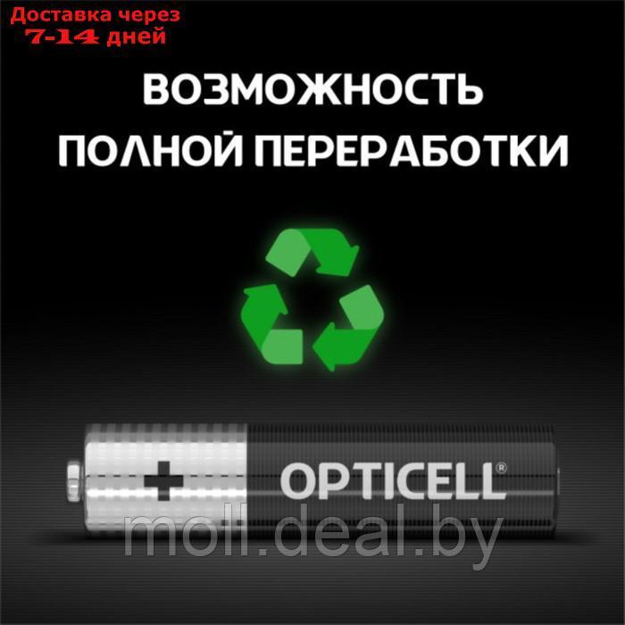 Батарейка алкалиновая OPTICELL, AAA, LR03-8BL, 1.5В, блистер, 8 шт - фото 6 - id-p227086615