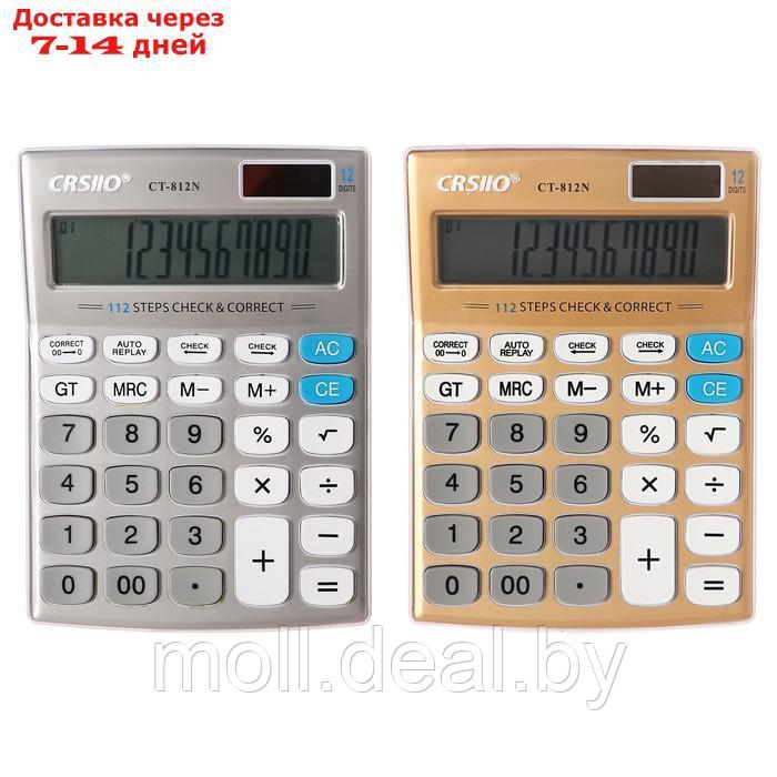 Калькулятор настольный CT-812N, 12-разрядный, микс - фото 1 - id-p227079670