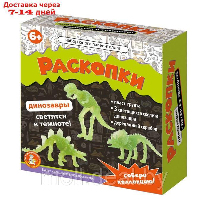 Настольная игра "Раскопки. Набор юного палеонтолога", 5 динозавров - фото 1 - id-p227082645