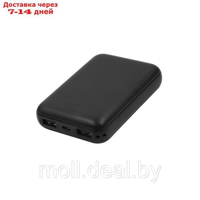 Внешний аккумулятор Red Line RP-18, 10000 мАч, 5 В, 2 USB, черный - фото 1 - id-p227090604