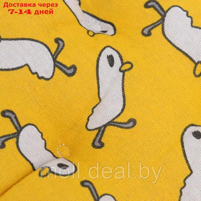 Лежак для животных "Утка", 40 х 40 х 10 см, жёлтый - фото 4 - id-p227091596