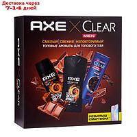 Подарочный набор Axe Dark Temptation: дезодорант, 150 мл + гель для душа, 250 мл + шампунь, 200 мл