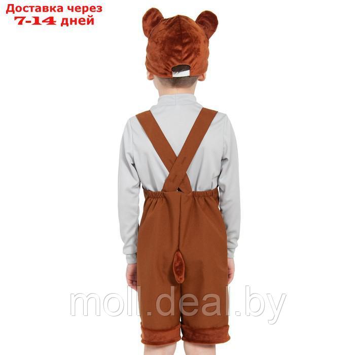 Набор карнавальный "Медведь цирковой", плюш, 3-6 лет, рост 98-116 см - фото 3 - id-p227095085