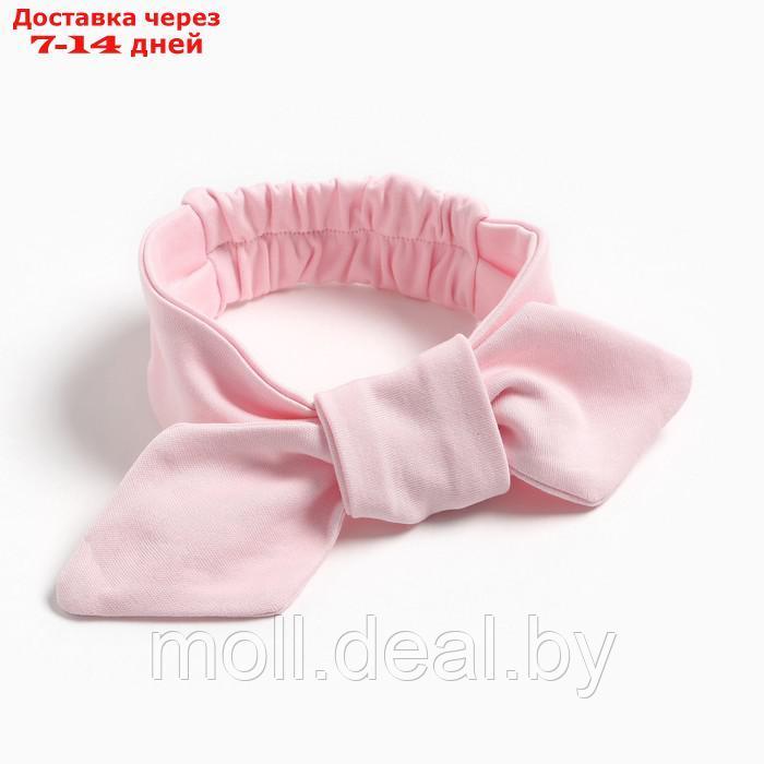 Повязка на голову для девочек, цвет розовый, рост 68 см - фото 3 - id-p227102284