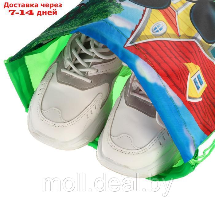 Мешок для обуви 420*330 мм, "Микки, Дональд и Гуфи", Микки Маус и друзья - фото 3 - id-p227085639