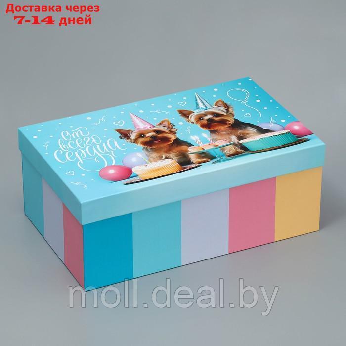 Набор коробок 10 в 1, упаковка подарочная, "Милые пожелания", 12 х 7 х 4 - 32.5 х 20 х 12.5 см - фото 8 - id-p227075712