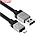 Кабель Baseus, Lightning - USB, 2.4 А, 2 м, чёрный, фото 7