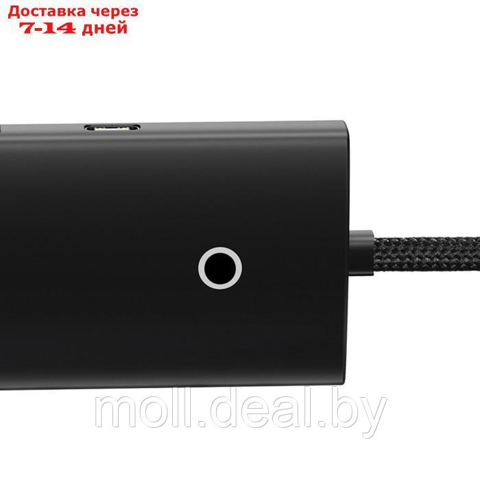 Адаптер-разветвитель (HUB) Baseus, USB - 4хUSB 3.0, 0.25 см, чёрный - фото 6 - id-p227090615