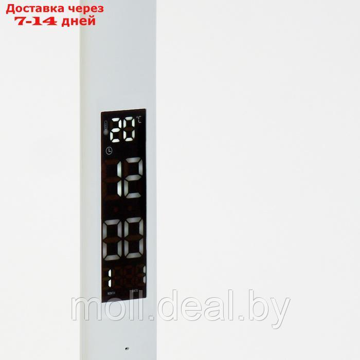 Часы - лампа электронные: календарь, термометр, органайзер, 7 Вт, 40 LED, 3 режима, USB - фото 3 - id-p227086626