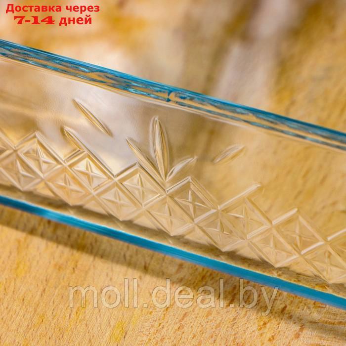Форма для запекания из жаропрочного стекла, 2,7 л, 35,5×21 см - фото 4 - id-p227112627