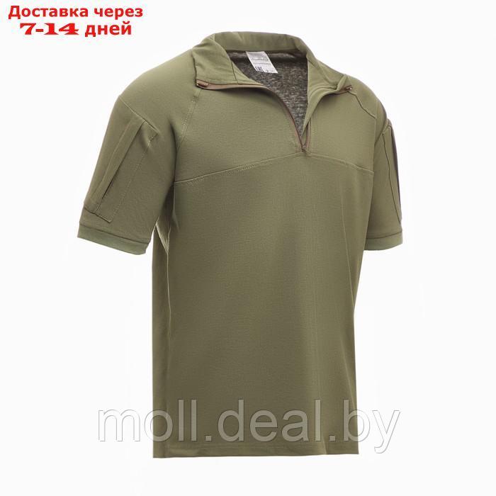 Рубашка тактическая, боевая "Воин" с коротким рукавом, олива 52-54/182-188 - фото 2 - id-p227106545