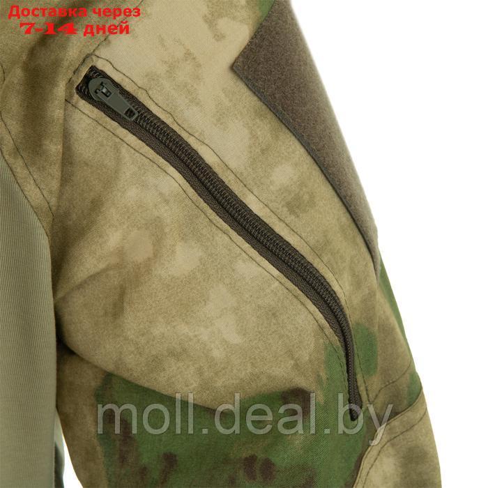 Рубашка тактическая, боевая "Воин" олива/мох, 52-54/170-176 - фото 6 - id-p227106546