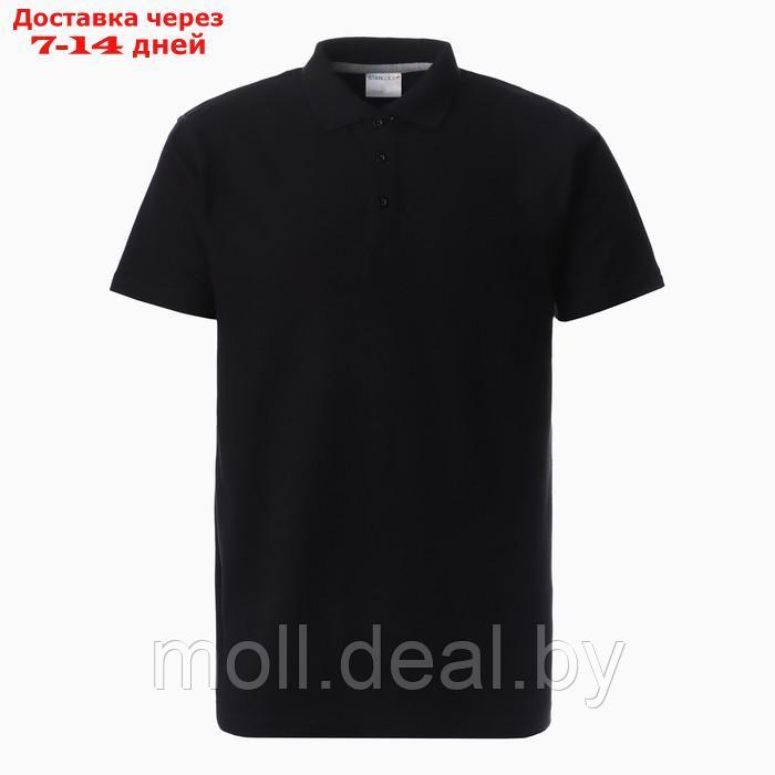 Рубашка мужская, размер 48, цвет чёрный - фото 1 - id-p226886437