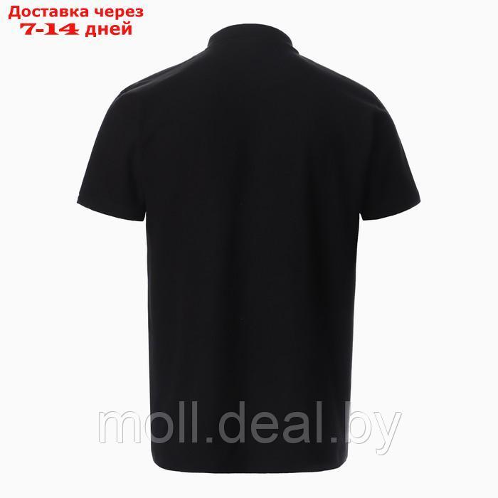 Рубашка мужская, размер 48, цвет чёрный - фото 4 - id-p226886437