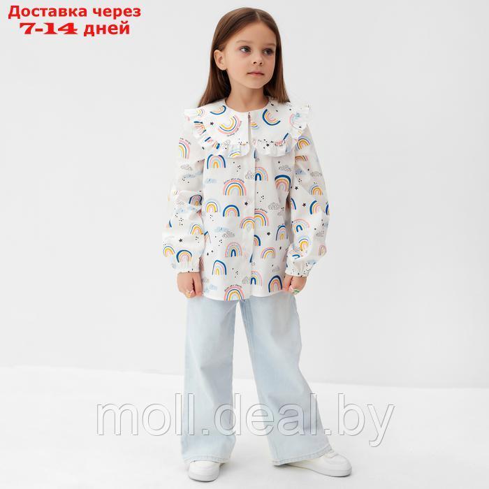 Рубашка детская KAFTAN "Радуга", р. 34 (122-128) - фото 2 - id-p227087626