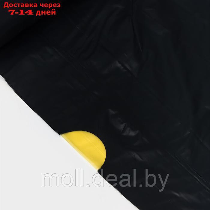 Мешки для мусора с завязками Доляна "Люкс", 60 л, 40 мкм, 60×70 см, ПВД, 20 шт в рулоне, цвет чёрный - фото 5 - id-p226890362