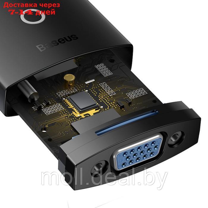Адаптер Baseus, HDMI-VGA, черный - фото 7 - id-p227090621