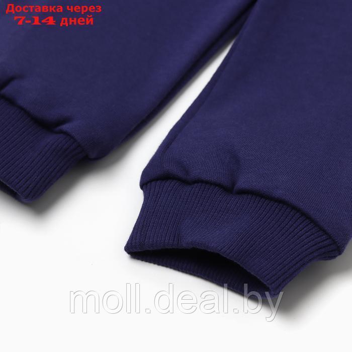 Комплект (свитшот, брюки) детский MINAKU цвет темно-синий, рост 86-92см - фото 7 - id-p227084648