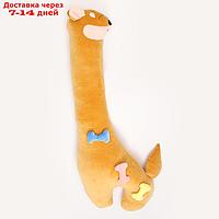 Мягкая игрушка "Лиса", 140 см, цвет оранжевый