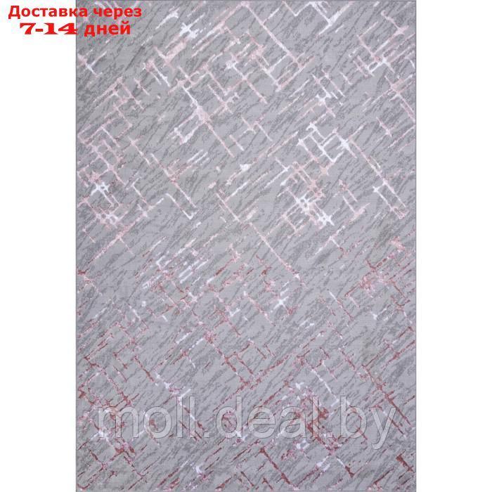 Ковёр прямоугольный Liman F164, размер 280x380 см, цвет gray-pink - фото 1 - id-p227097787