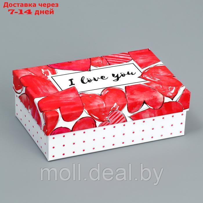 Набор коробок 9 в 1, упаковка подарочная, "Ты в моём сердце", 12 х 7 х 4 - 32.5 х 20 х 12.5 см - фото 7 - id-p227075728