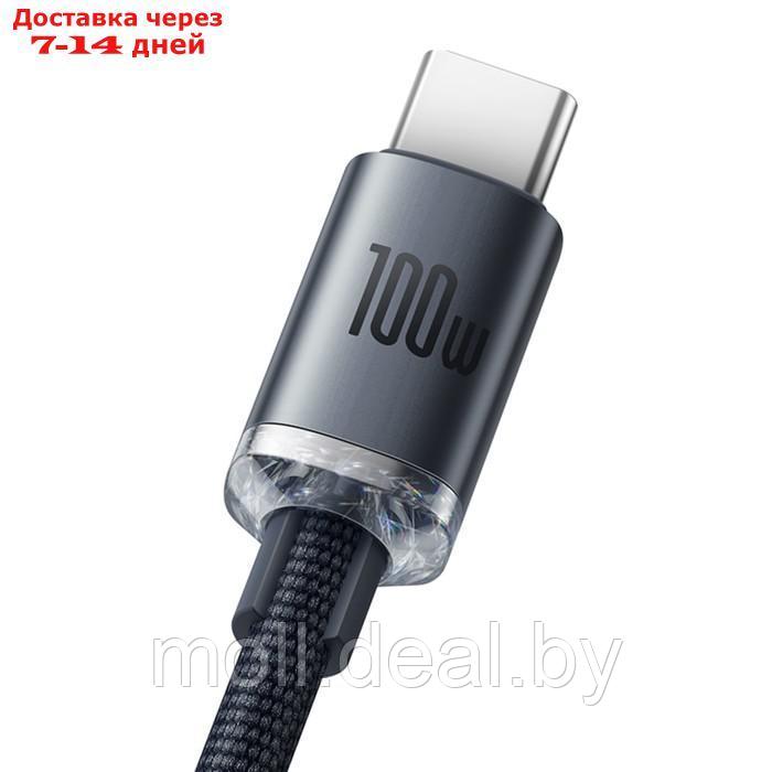 Кабель Baseus, Type-C - USB, 5 A, 100 W, 1.2 м, черный - фото 5 - id-p227090631