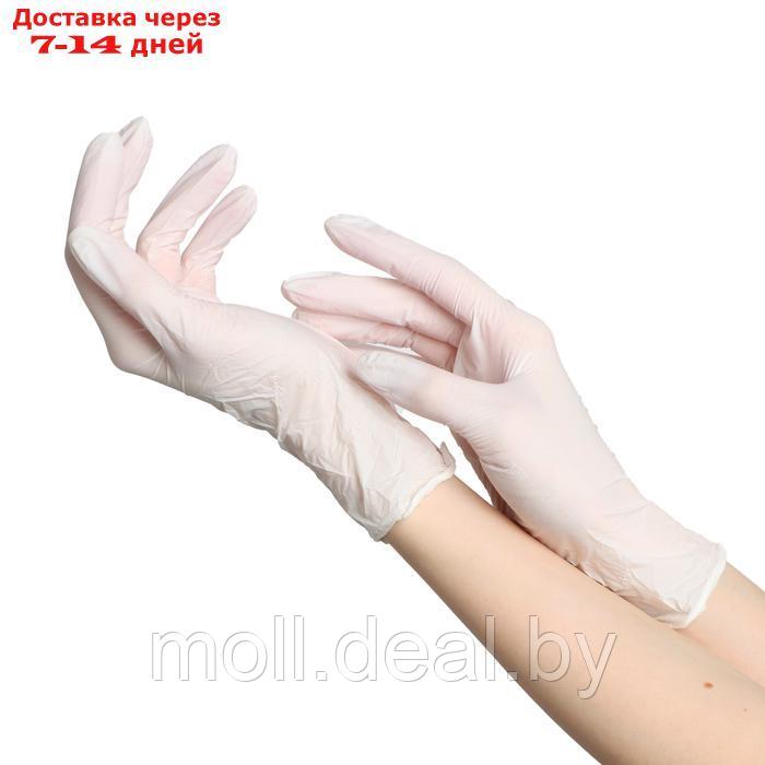 Перчатки ZKS нитриловые Intro white белые 3,5 гр размер S 50 пар/уп - фото 1 - id-p226886462