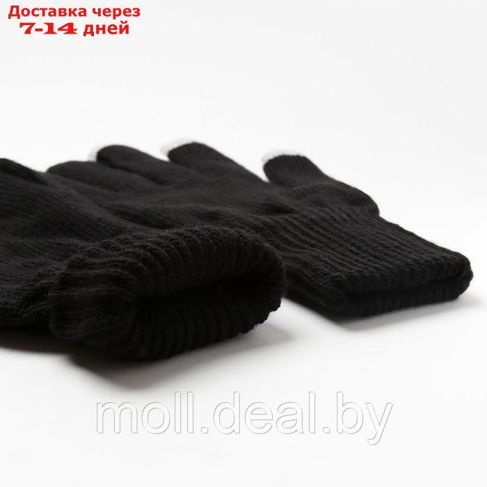 Мужские перчатки в подарочной коробке "Руки в тепле" р.22 - фото 4 - id-p227100155