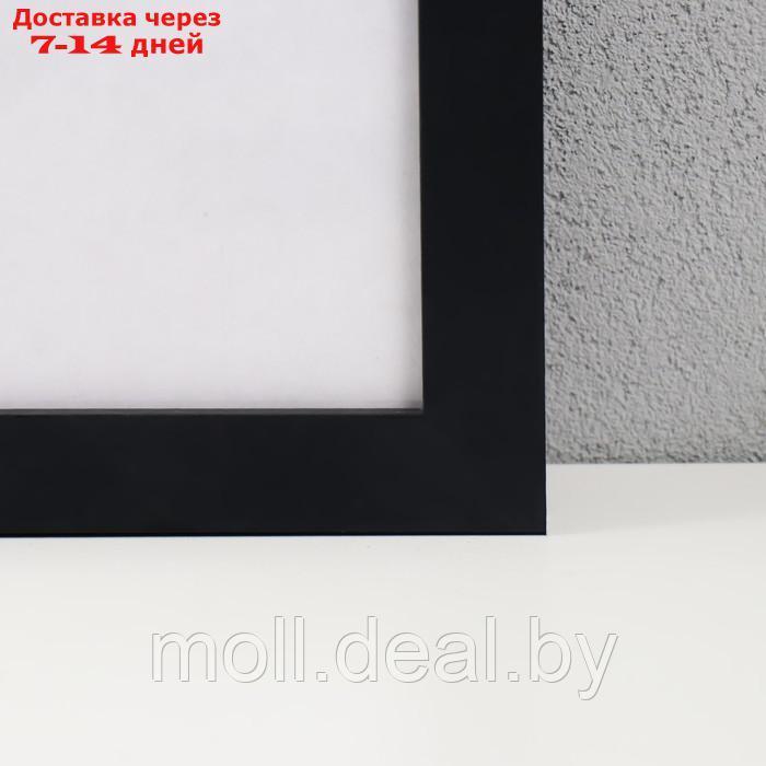 Фоторамка МДФ (108) 40х50 см, цвет черный - фото 2 - id-p227093657