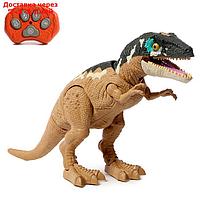 Динозавр "T-Rex", радиоуправление, эффект дыма, проектор, цвет МИКС