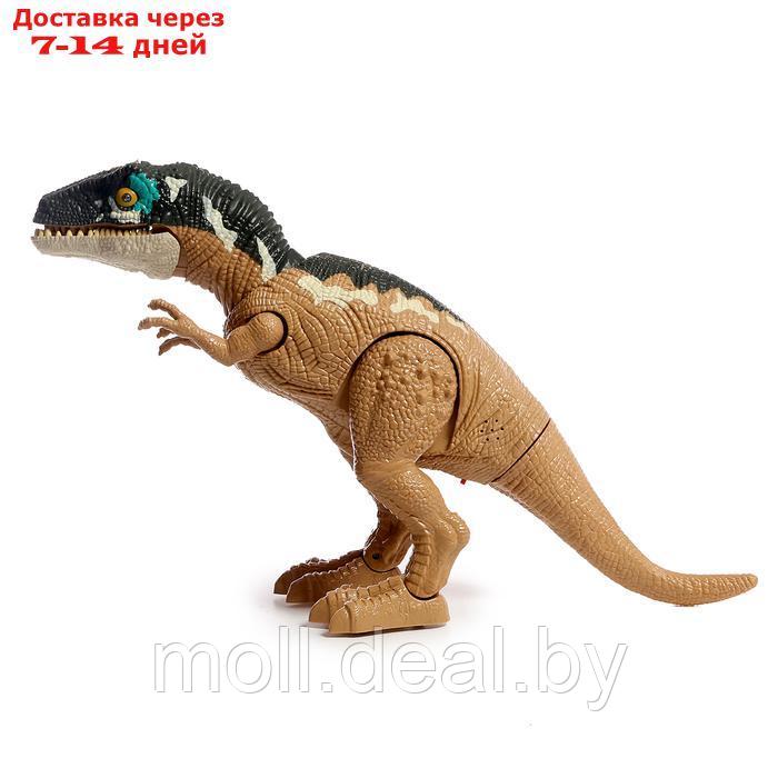 Динозавр "T-Rex", радиоуправление, эффект дыма, проектор, цвет МИКС - фото 3 - id-p227082686
