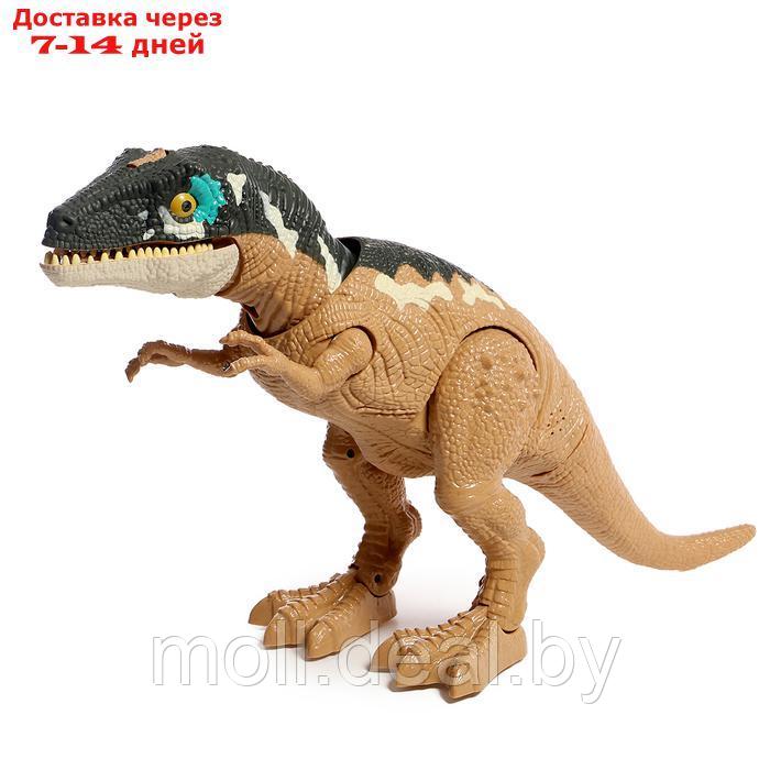Динозавр "T-Rex", радиоуправление, эффект дыма, проектор, цвет МИКС - фото 5 - id-p227082686