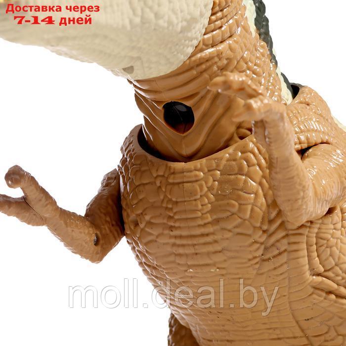 Динозавр "T-Rex", радиоуправление, эффект дыма, проектор, цвет МИКС - фото 6 - id-p227082686