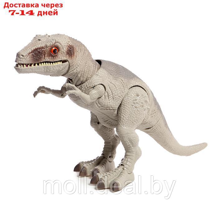 Динозавр "T-Rex", радиоуправление, эффект дыма, проектор, цвет МИКС - фото 9 - id-p227082686