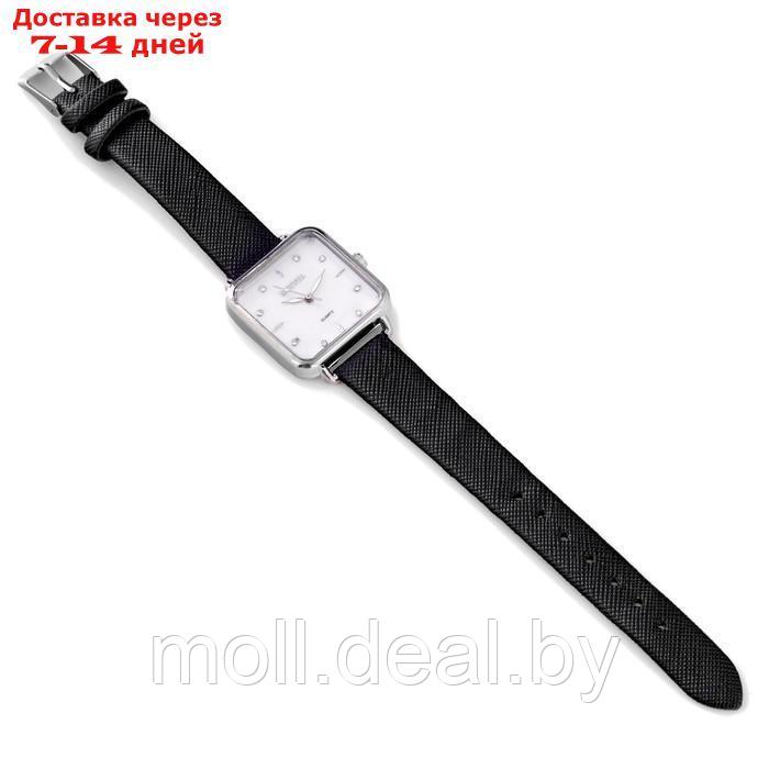 Часы наручные женские, d-2.8 см, черный ремешок - фото 4 - id-p227100158