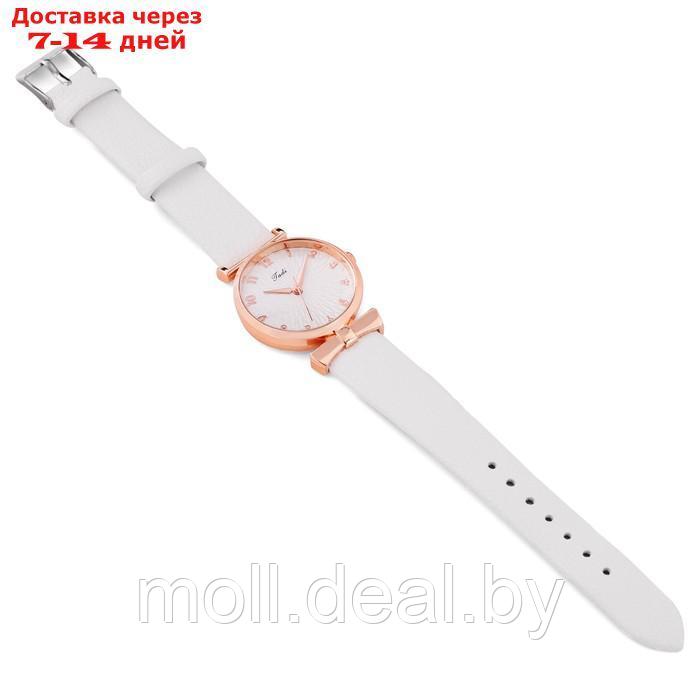 Часы наручные женские, d-3.3 см, белые - фото 4 - id-p227100164
