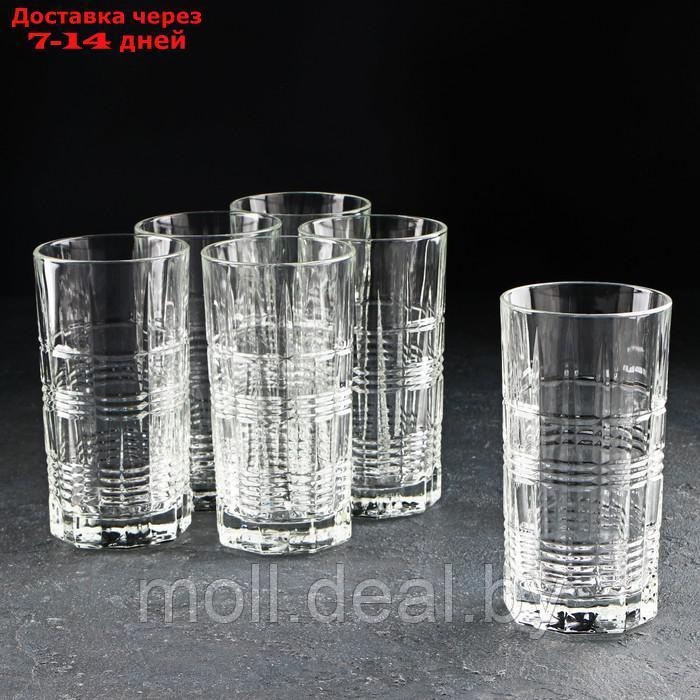 Набор стаканов высоких Dallas, 380 мл, 6 шт - фото 1 - id-p227116801