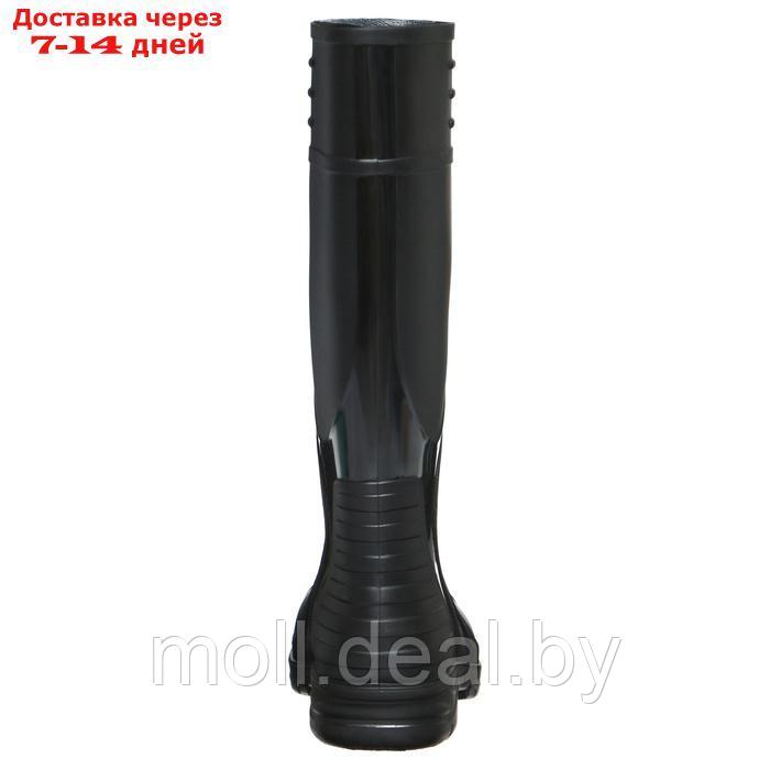 Сапоги резиновые С-27У, ПВХ, утепленные, черные, размер 45 - фото 5 - id-p227074763