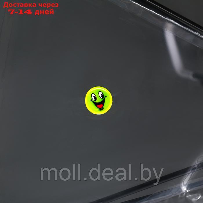 Зонт детский прозрачный с наклейками "Cмайлики", d=90см - фото 3 - id-p227087664